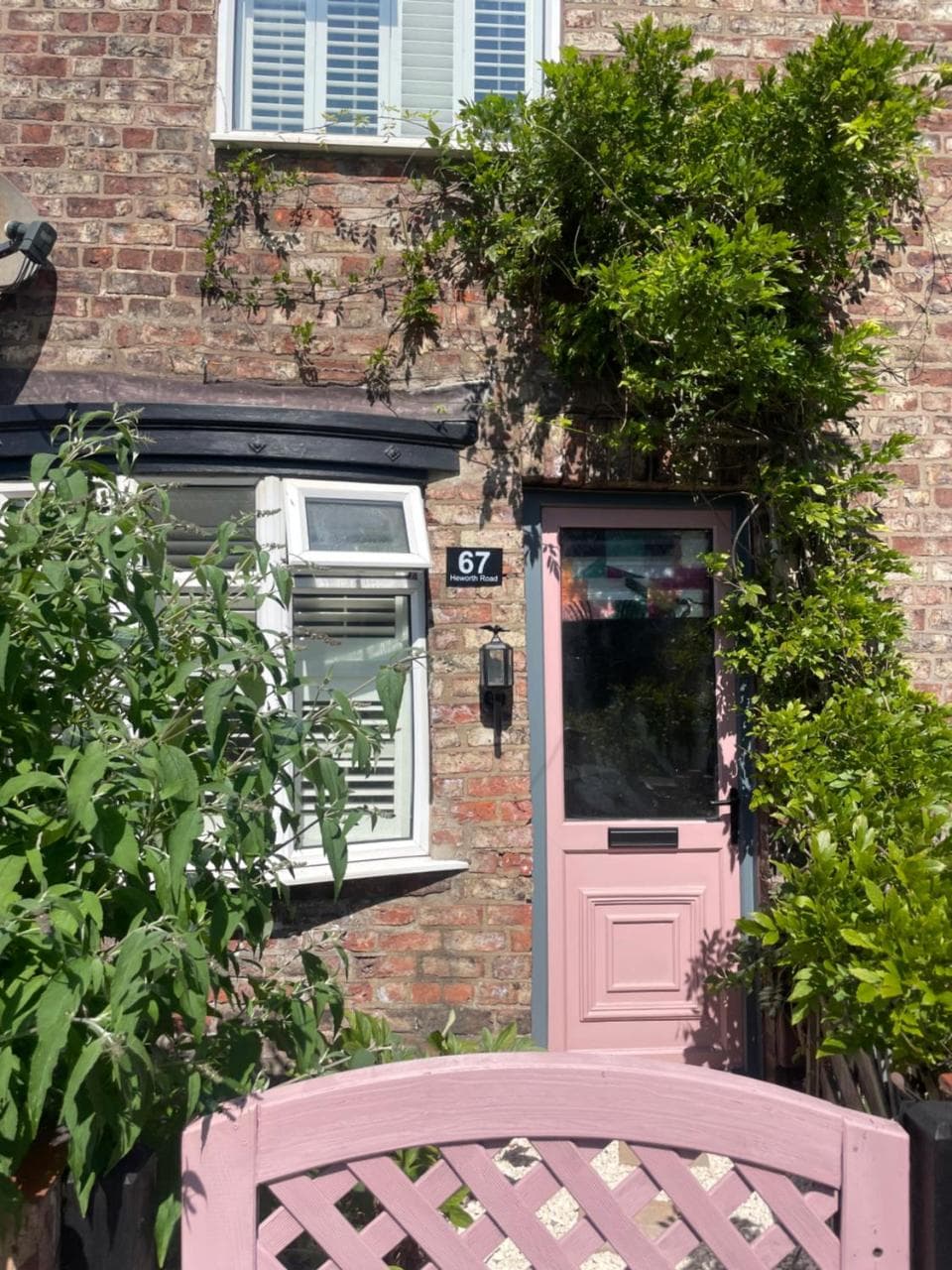 Quirky little end of terrace, York, Yorkshire