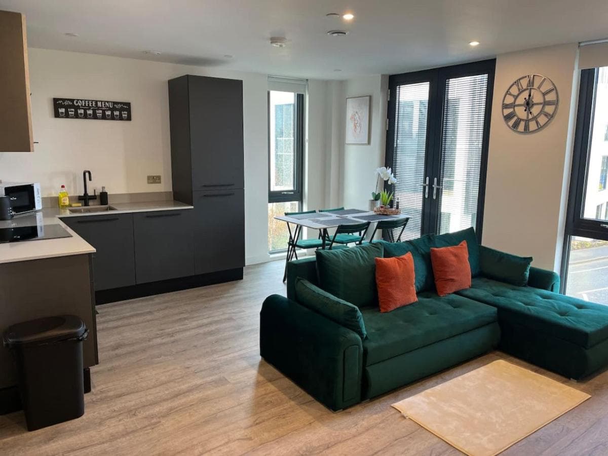 Superb city centre new built flat and gym, York, Yorkshire