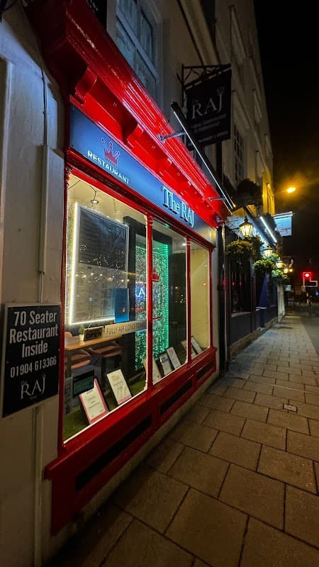 The Raj Indian Restaurant - York Indian Restaurant and Takeaway