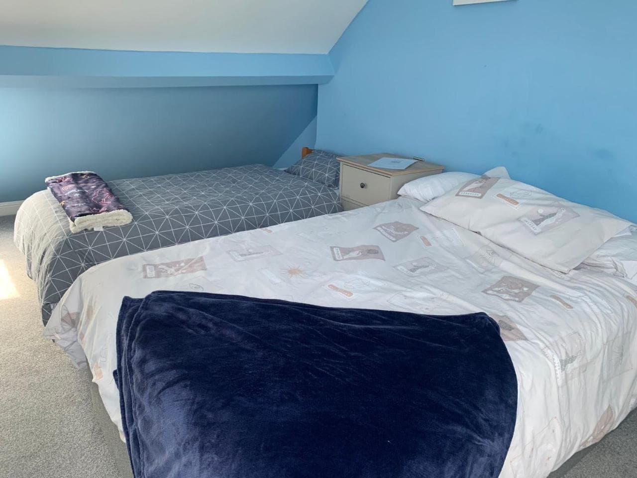 Top of Family Occupied House Double Room with Free Parking in York, York, Yorkshire