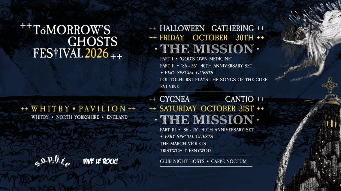 Event image for Tomorrow's Ghosts Festival: 2026 Halloween Gathering - Friday Ticket