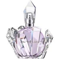 Lavender Ariana Grande R.E.M. Eau de Parfum Spray 100ml in a crystal-like faceted bottle with a pointed cap.