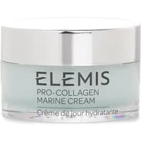 ELEMIS Pro-Collagen Marine Cream 50ml in a clear jar with silver lid and bold black lettering.