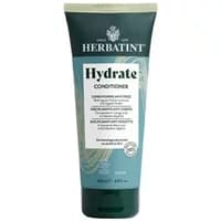 Green Herbatint Hydrate Conditioner 200ml tube with white label and botanical design.