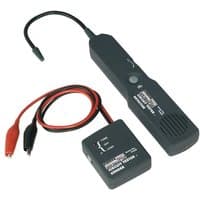 Sealey Open & Short DC Circuit Detector with black handheld probe, red and black leads, and compact control box.