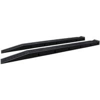 "Black Sealey 4 Tonne Modular Pit Ramp Kit with textured surface and elongated design for vehicle maintenance"