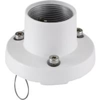 White Axis 5502-431 security camera mount with three screws and a metal loop attachment.