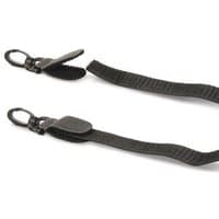 Black Mobilis BANDOLIER TRANSPORT strap with adjustable length and swivel hooks on both ends.