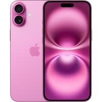 Pink Apple iPhone 16 Plus 128GB with dual rear cameras and edge-to-edge display.