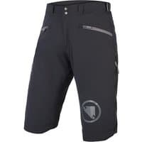 Black Endura MT500 Freezing Point Shorts with zip pockets and reflective logo on the thigh.