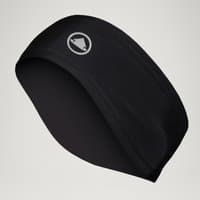 Black FS260 Thermo headband by Endura, featuring a sleek design and a small logo on the front.