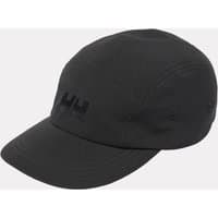 Grey Helly Hansen Cascade Shield cap with curved brim and black logo on front.