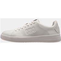 White Helly Hansen Varberg shoes, low-top design, lace-up, embossed logo on side, size 7.5.
