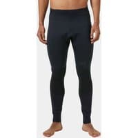 Black Helly Hansen sailing trousers, slim fit, elastic waistband, reinforced knee patches, size S.