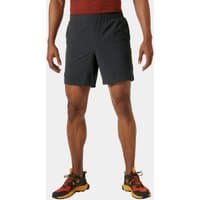 Gray Helly Hansen men's Roam shorts, XL, with elastic waistband and above-knee length.