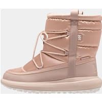 Demi pink Helly Hansen women's boot with quilted upper, lace-up front, and padded sole.
