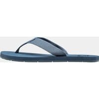 Navy Helly Hansen women's sandals with logo, featuring a sleek strap design and textured sole, size 6.