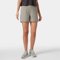 Grey Helly Hansen Women's Thalia Shorts 2.0 in XL, featuring a relaxed fit and elastic waistband.