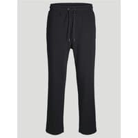 Black Jack & Jones Kane Bradley sweatpants, uncuffed, with drawstring waist, side pockets, size L.