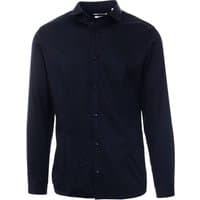 Black Jack & Jones plain shirt, medium size, with long sleeves, button-up front, and classic collar.