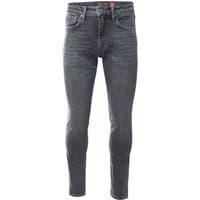 Grey Superdry&Co slim straight jeans, organic cotton, mid-rise, five-pocket design, size 28R.