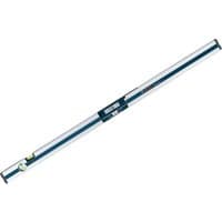 Blue and silver Bosch GIM 120 digital incline measurer with LCD display and bubble level.