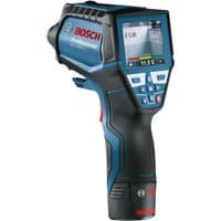 Bosch GIS 1000 C Professional Thermal Camera, blue and black, with digital display and ergonomic grip.
