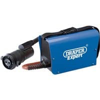 Blue Draper 1250W induction heating tool with black handle and coiled cable.