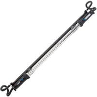 Black Draper LED inspection lamp with magnetic ends, adjustable hooks, and 36 SMD LEDs for under bonnet use.