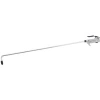 Draper Expert right angle air blow gun, 560mm, silver with long nozzle and black tip.
