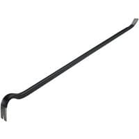 Black Roughneck Gorilla 48" pry bar with curved ends and flat, angled tips for leverage and prying tasks.