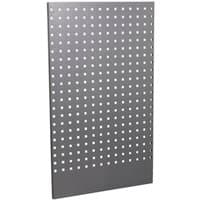 Gray Sealey modular back panel with square perforations, 615mm tall, designed for tool organization and storage.