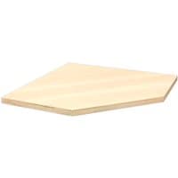 Sealey APMS60PW corner worktop, light wood finish, angled edges, smooth surface, 865mm size.