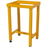 Yellow Sealey FSC06ST floor stand with four sturdy legs and square top frame, designed for supporting FSC06 equipment.