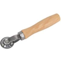 Sealey Patch Stitch Roller with wooden handle and metal wheel for seam pressing and pattern tracing.