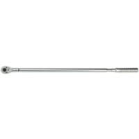 Sealey STW706 torque wrench, silver, 3/4'' drive, micrometer scale, textured grip handle, 150-800Nm range.