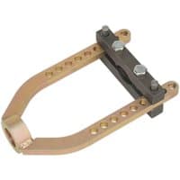Sealey VS710 CVJ Removal Tool, U-shaped metal frame with adjustable bolts and perforated arms.