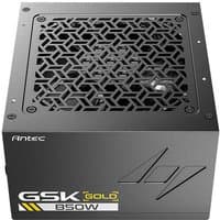 Black Antec VP PLUS GSK V2 ATX3.1 power supply unit, 850 W, with hexagonal vent design and 20+4 pin ATX connector.