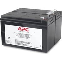 Black APC Battery Replacement Cartridge APCRBC113 with white label and red APC logo.