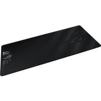 Black ASUS ROG Sheath II XXL gaming mouse pad with subtle logo and smooth surface.