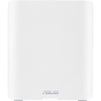White ASUS ZenWiFi BT10 router, sleek rectangular design, subtle ASUS logo at the bottom.