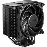 Black be quiet! DARK ROCK 5 CPU air cooler with 12 cm fan, sleek fins, and heat pipes.