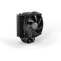 Black be quiet! Dark Rock Slim CPU cooler with single fan, aluminum fins, and four heat pipes.