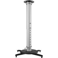 Black BenQ CM00G3 ceiling mount with adjustable stainless steel pole and sturdy base for projectors.