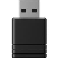 Black BenQ EZC5201BS WLAN USB adapter with sleek design and ribbed bottom edge.