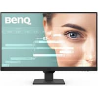 BenQ GW2490T 23.8" Full HD monitor with slim bezels, matte black finish, and rectangular stand.