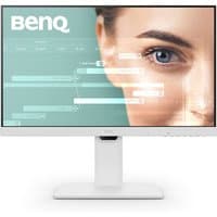 BenQ GW2786TC 27" Full HD monitor with slim bezels, white stand, and a vibrant display showing a digital interface.