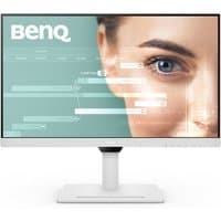 BenQ GW2790QT 27" Quad HD monitor with slim bezels, white stand, and vibrant display showing a close-up of an eye.