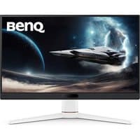 BenQ MOBIUZ EX251 24.5" FHD 220Hz gaming monitor with slim bezels and a futuristic spaceship on the screen.