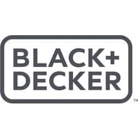 Orange Black & Decker corded hammer drill with 13mm chuck, 710W power, drill bits, and black kit box.